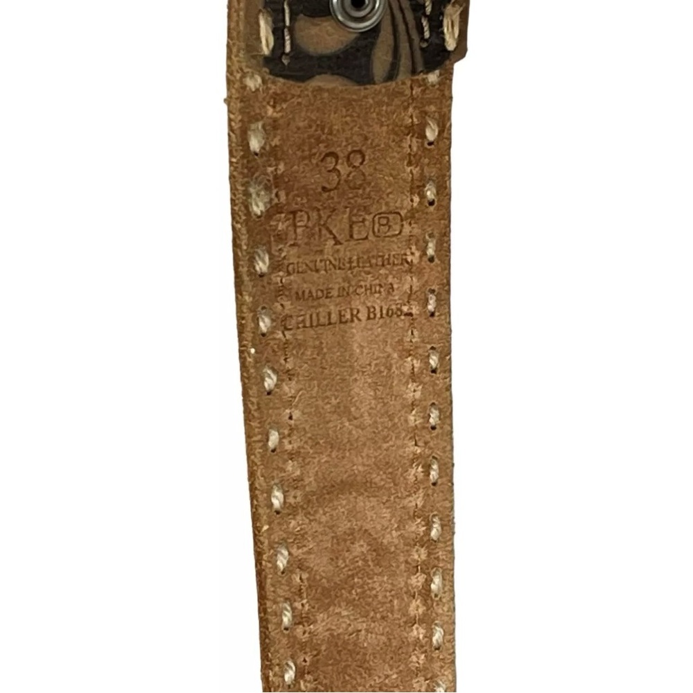 BKE Criller B168 Women's Genuine Leather Belt With Buckle Size 38 - Picture 4 of 4